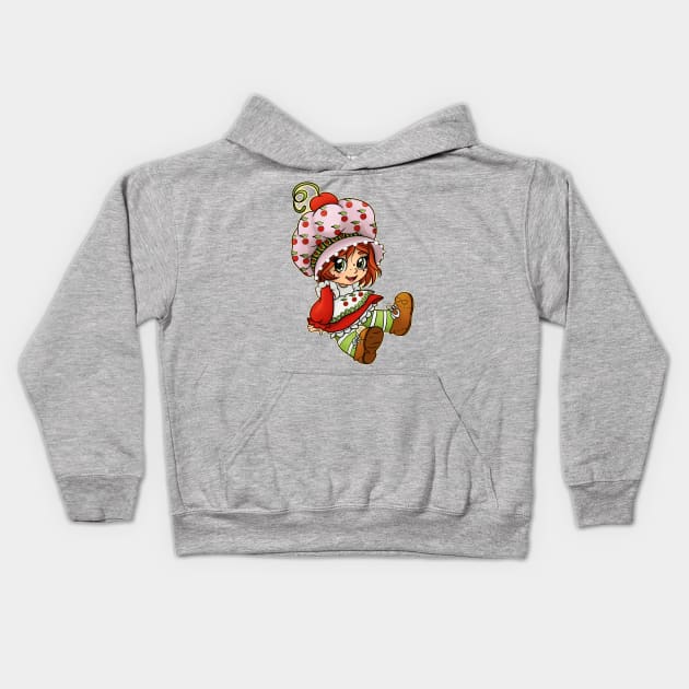 Cherry Shortcake Kids Hoodie by Boyanton Designs